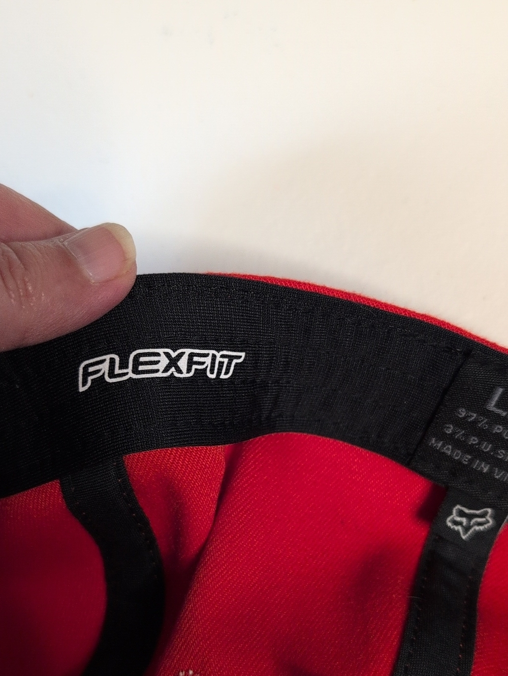 MEN'S FLEXFIT FOX RACING BALLCAP - Picture 3 of 5